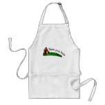 Born in a Barn Quote Apron