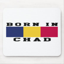 Born In Chad Mousepads