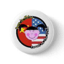 Born in China Loved in the USA Big Girl Pin