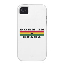 Born In Ghana iPhone 4/4S Covers