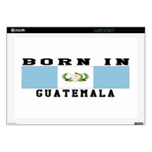 Born In Guatemala Decal For Laptop