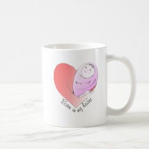 Born in My Heart China Girl mug