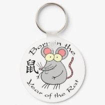Born in the Year of the Rat (Chinese) keychains by henimage Born in the Year of the Rat (Chinese) keychains