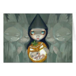"Born of a Pumpkin" Greeting Card