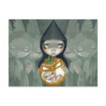 "Born of a Pumpkin" Postcard