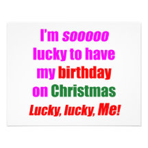 Born On Christmas Announcement