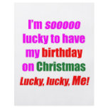 Born On Christmas Personalized Flyer