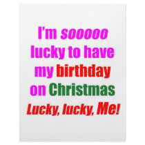 Born On Christmas letterhead