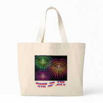 Born on the 4th of July Canvas Bag