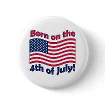 Born on the 4th of July	button