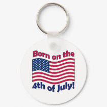 Born on the 4th of July	keychain