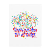 Born on the 4th of July Post Cards