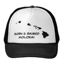 BORN & RAISED MOLOKAI MESH HATS