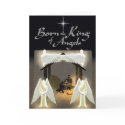 Born the King of Angels Christmas Card