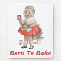 Born To Bake mousepads