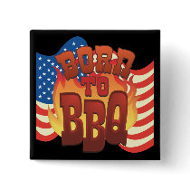 Born to BBQ buttons by omglolbbq Born to BBQ buttons