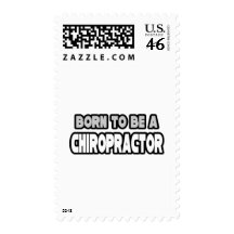 Born To Be A Chiropractor Postage Stamps
