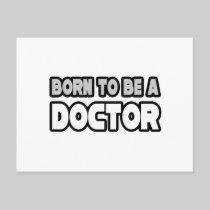 Born To Be A Doctor Post Card