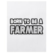 Born To Be a Farmer flyers by Farmer_Shirts Born To Be a Farmer flyers
