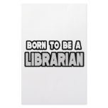 Born To Be a Librarian Custom Stationery