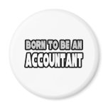 Born To Be An Accountant magnets