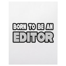 Born To Be an Editor letterhead