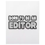 Born To Be an Editor Letterhead