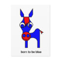 Born to be blue postcards