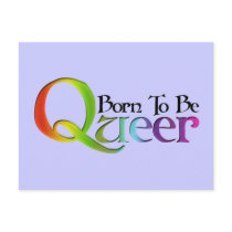 Born to Be Queer Postcard
