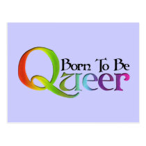 Born to Be Queer Postcard
