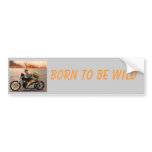Born to Be Wild Bumper Stickers