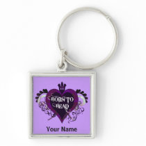 Born to Bead keychain (purple) keychains