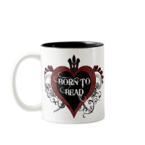 Born to Bead (red) mug mugs