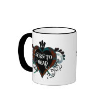 Born to Bead (teal) mug mugs