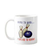 Born To Bowl Coffee Mug