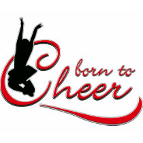 Born to Cheer t-shirts by teamwear2go Born to Cheer t-shirts