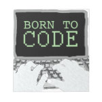Born to Code Notepad Born to Code Notepad