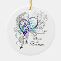 Born to Dance 2-Sided Ornament