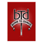Born To Dance Party Invitation