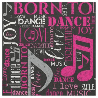 Born to Dance Pink/White ID277
