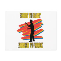 Born To Dart Post Card