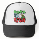 Born To Fish Fishing T-shirts and Gifts hat