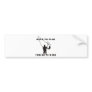 BORN_TO_FISH_FORCED_TO_WORK black Bumper Stickers