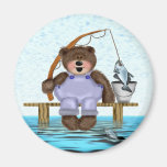 Born To Fish Magnets