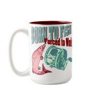Born To Fish mugs
