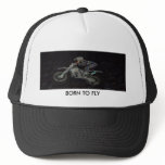 BORN TO FLY TRUCKER HAT