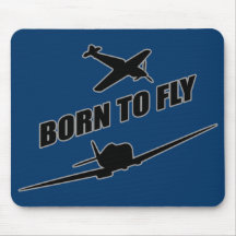 Born To Fly Mouse Pad