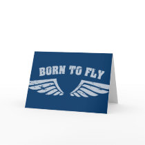 Born To Fly Wings Cards