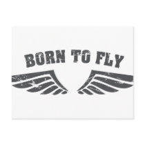 Born To Fly Wings Postcards