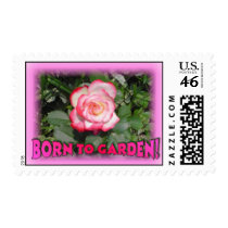 Born to Garden postage